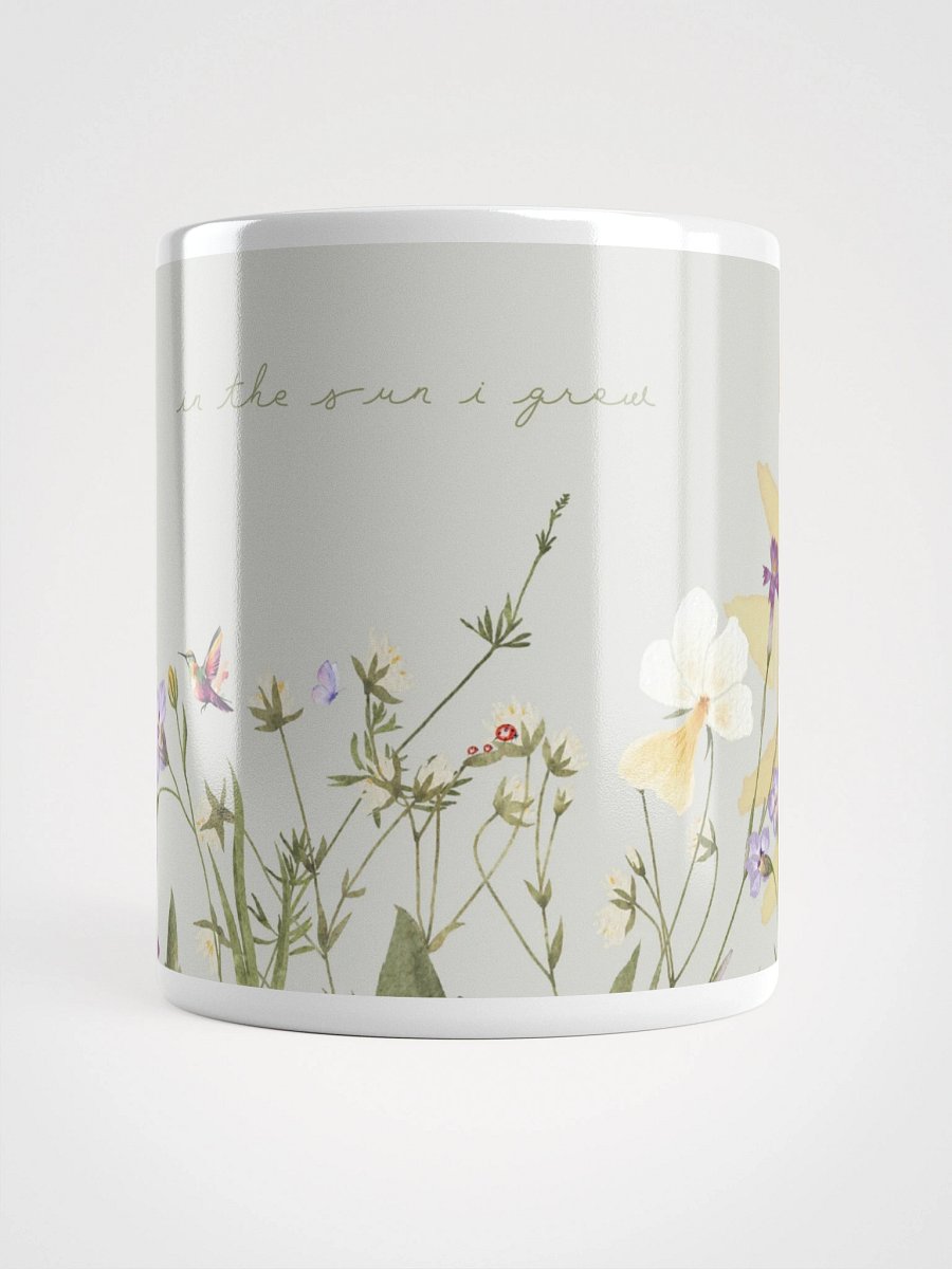 'in the sun i grow' Glossy Mug product image (15)
