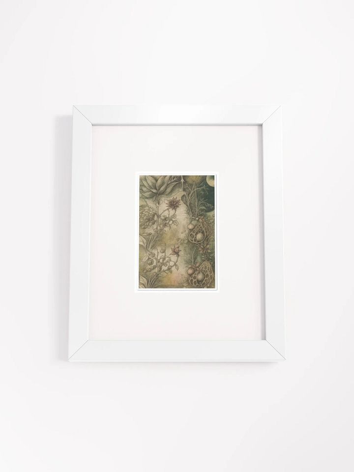 The Secret Garden Sketchbook Artprint Framed product image (1)