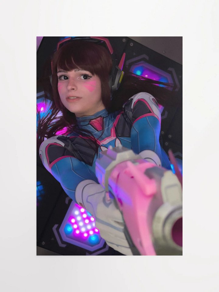D.va Cosplay Poster Print product image (2)