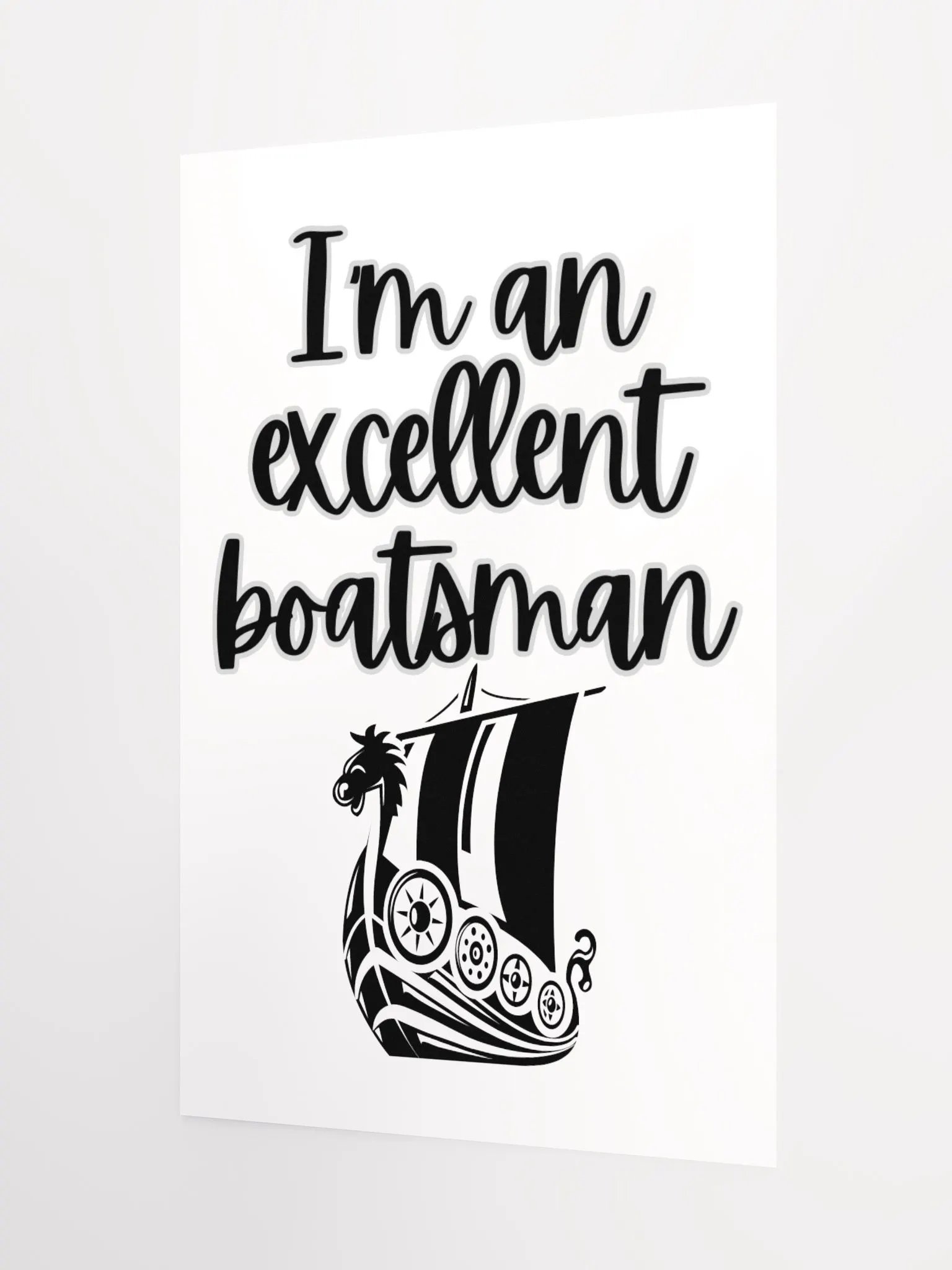 Excellent Boatsman (poster) product image (3)