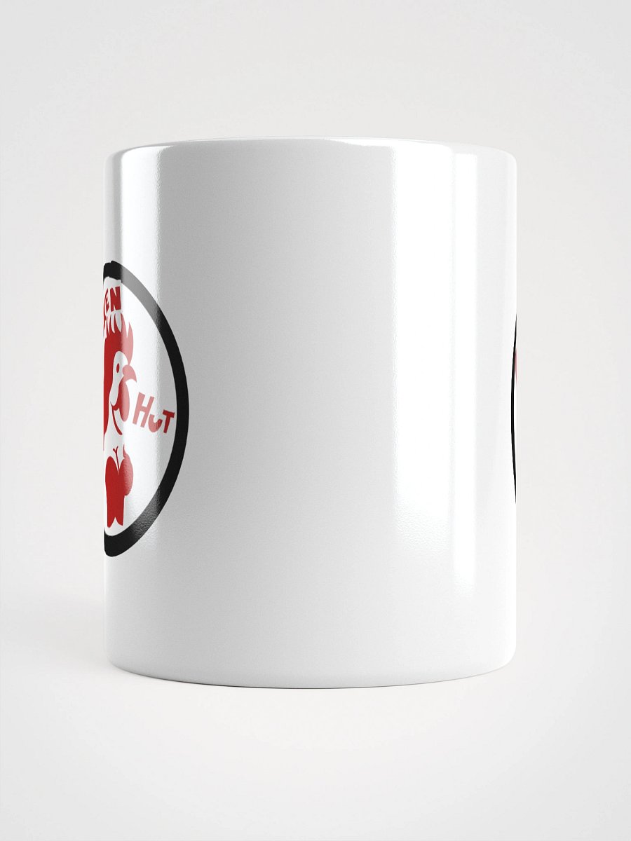 The Chicken Hut Logo White Glossy Mug product image (15)