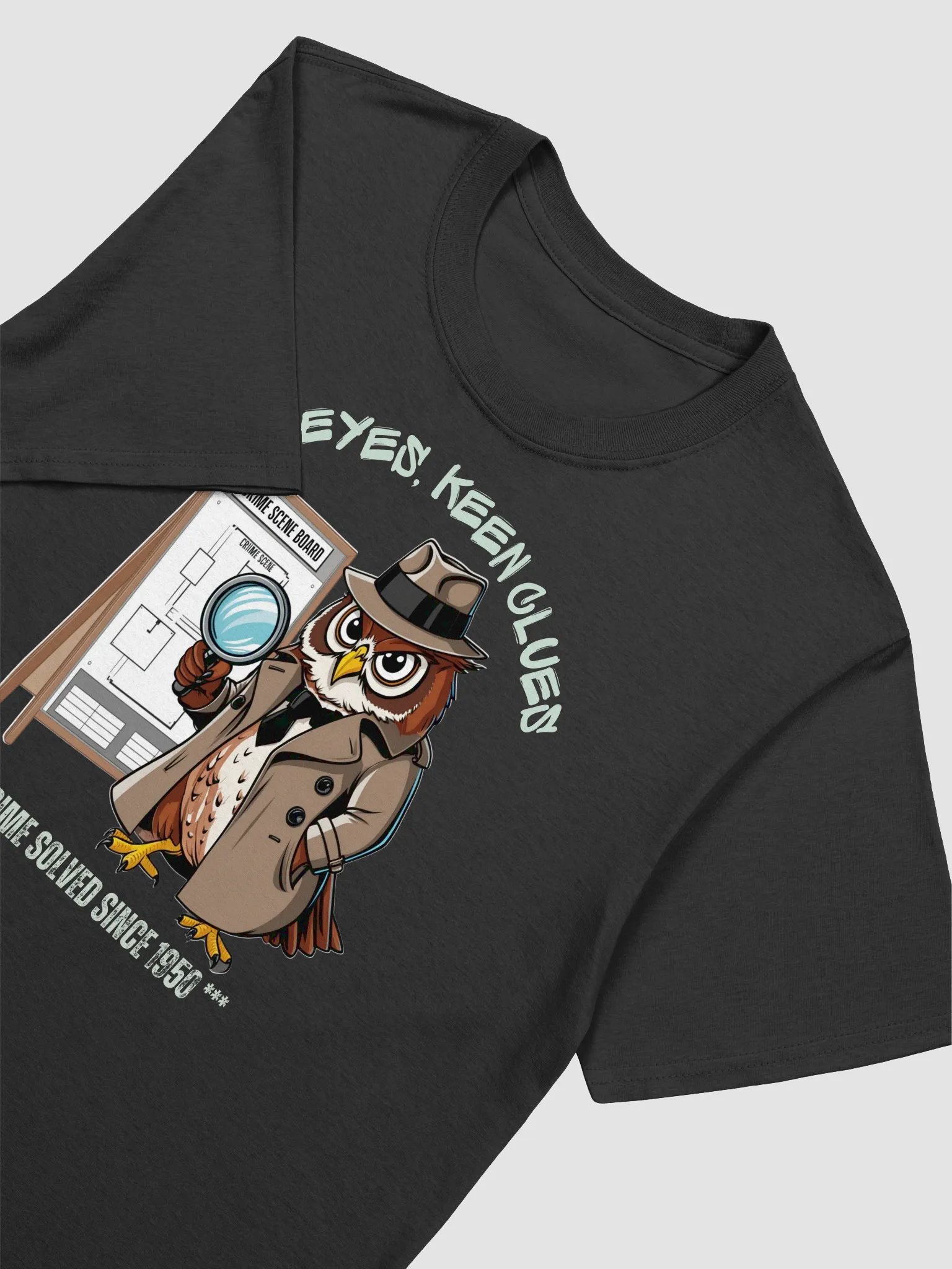 Wide Eyes Keen Clues Unisex T-Shirt product image (6)