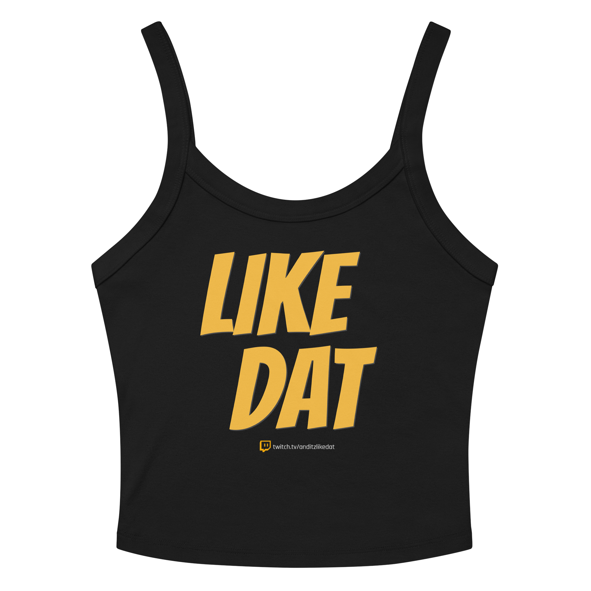 LIKE DAT Woman's Micro-Rib Tank Top product image (2)