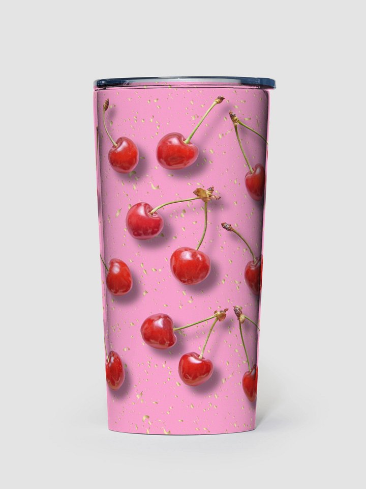 Cherry Delight 20oz Stainless Steel Tumbler gift for trendy ladies girls moms colleagues product image (1)