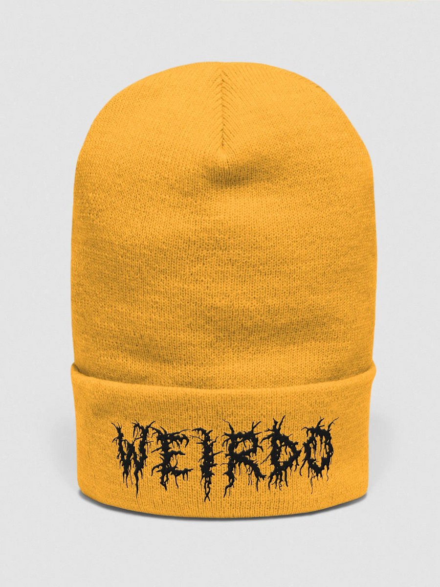 Weirdo Metalcore Beanie product image (2)