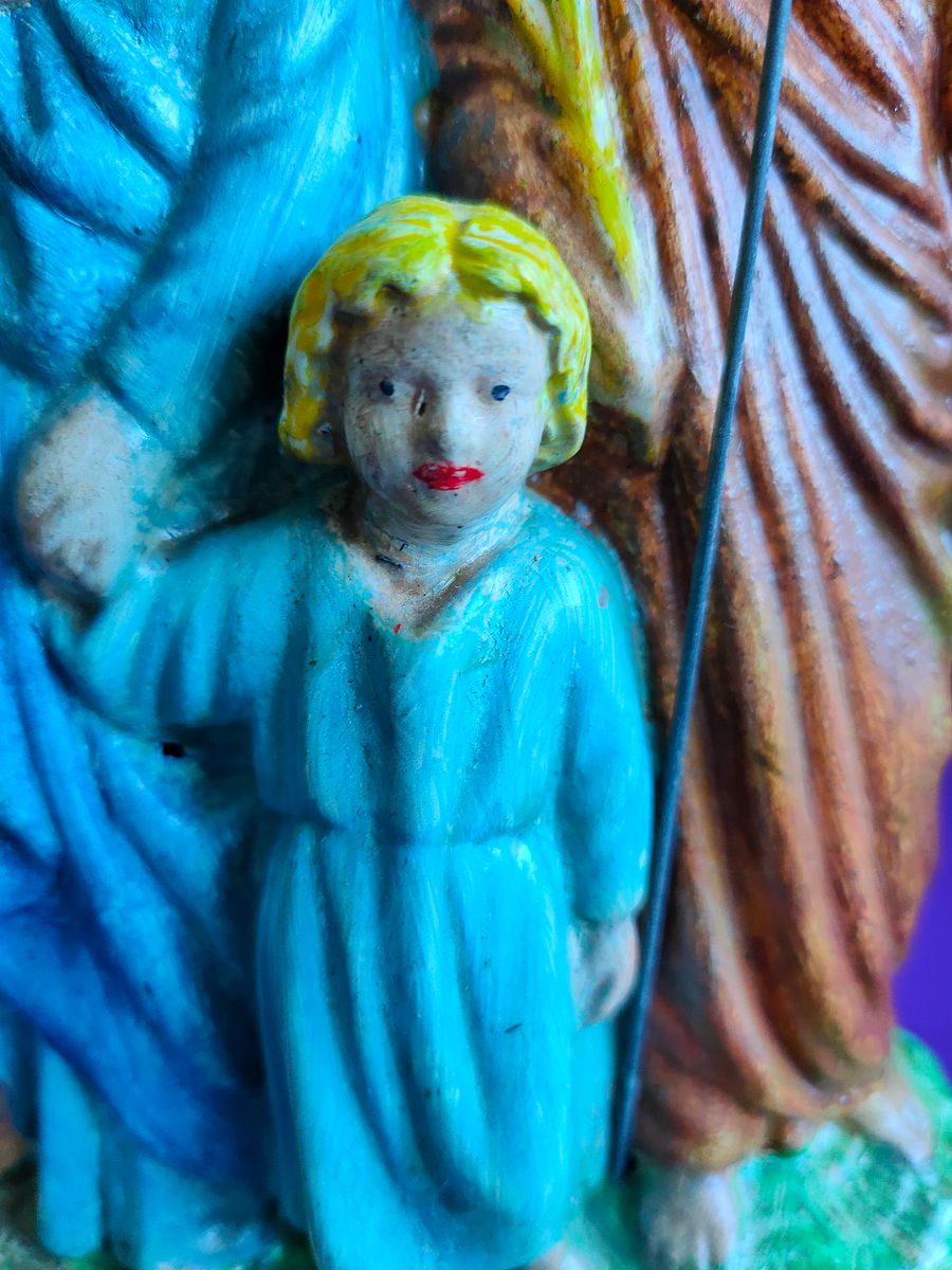 Magnífica Sagrada Família, assinada, vintage, decoração, Natal, presente extraordinário colecionadores, amantes presépios, peças antigas product image (4)