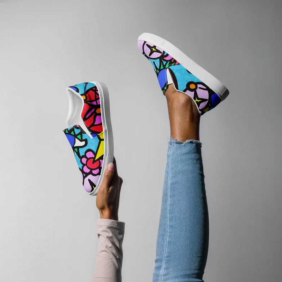 Women's Floral Harmony Slip-Ons product image (11)