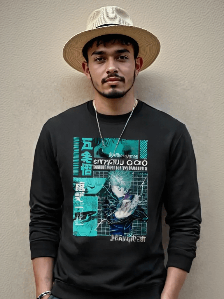 Limitless x Six Eyes Anime Sweatshirt product image (5)