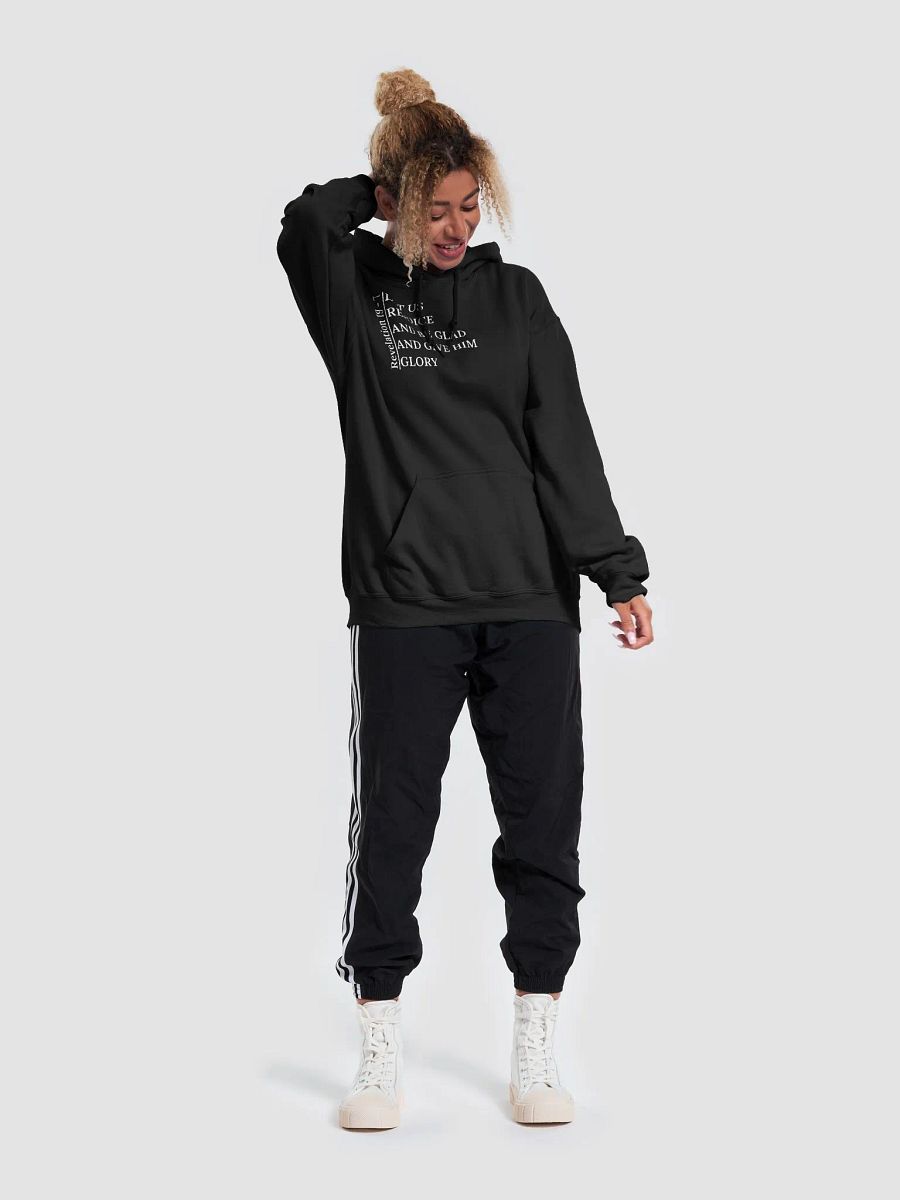Glorious Rejoice Cross Hoodie product image (1)