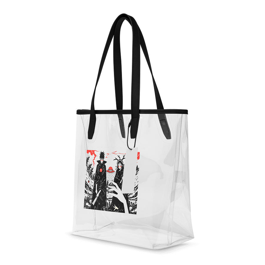 Mystical Figures in Dark Fantasy Landscape Clear Tote Bag product image (4)