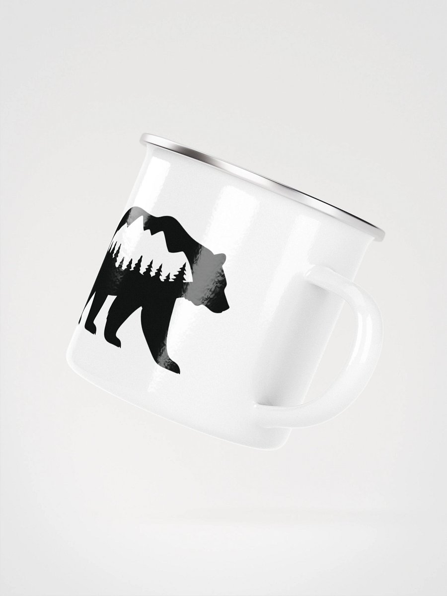 Grizzly Bear Wild Encounter Enamel Mug product image (3)