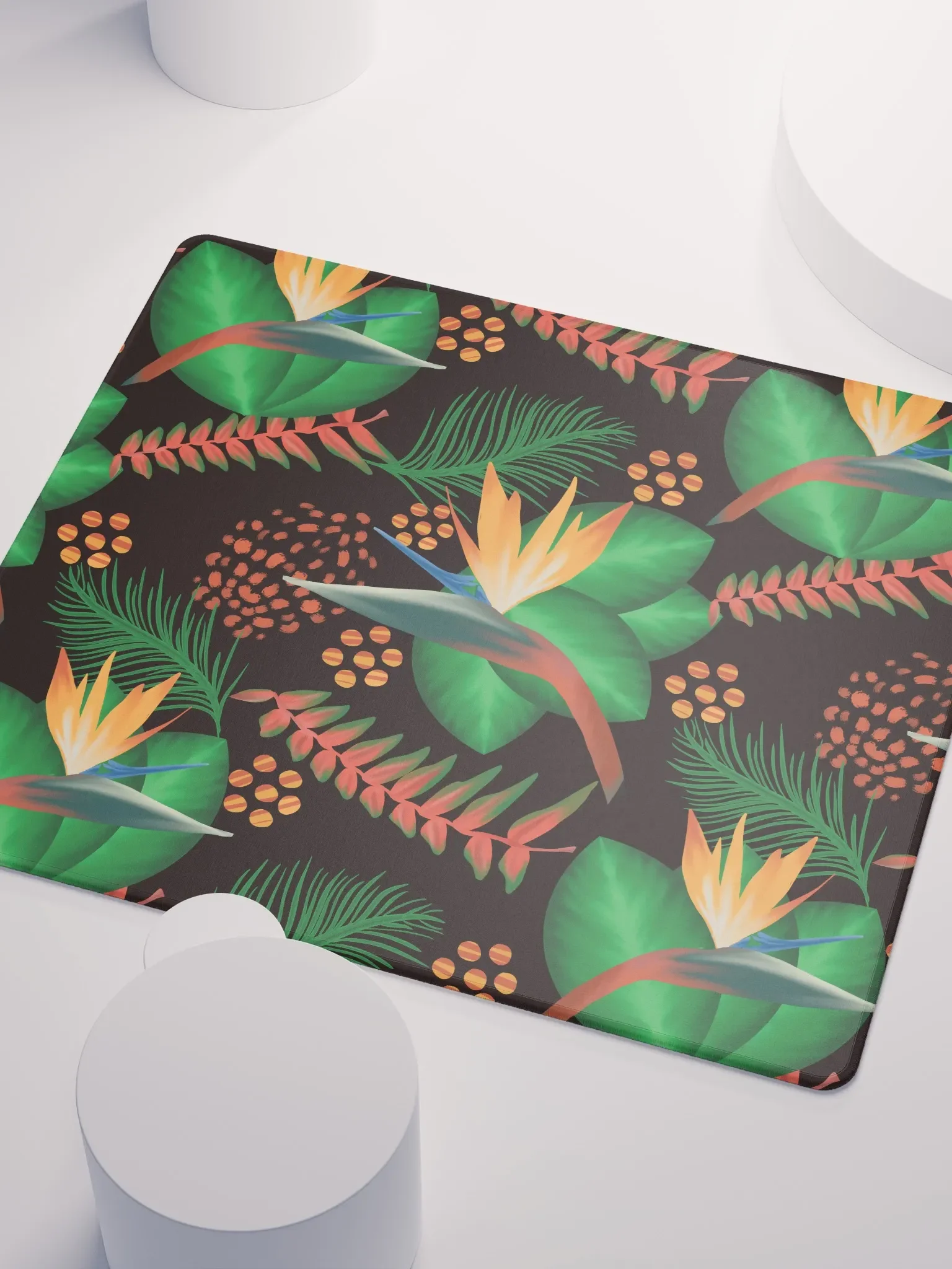 El Yunque Tropical Rainforest Black Gaming Mousepad product image (5)