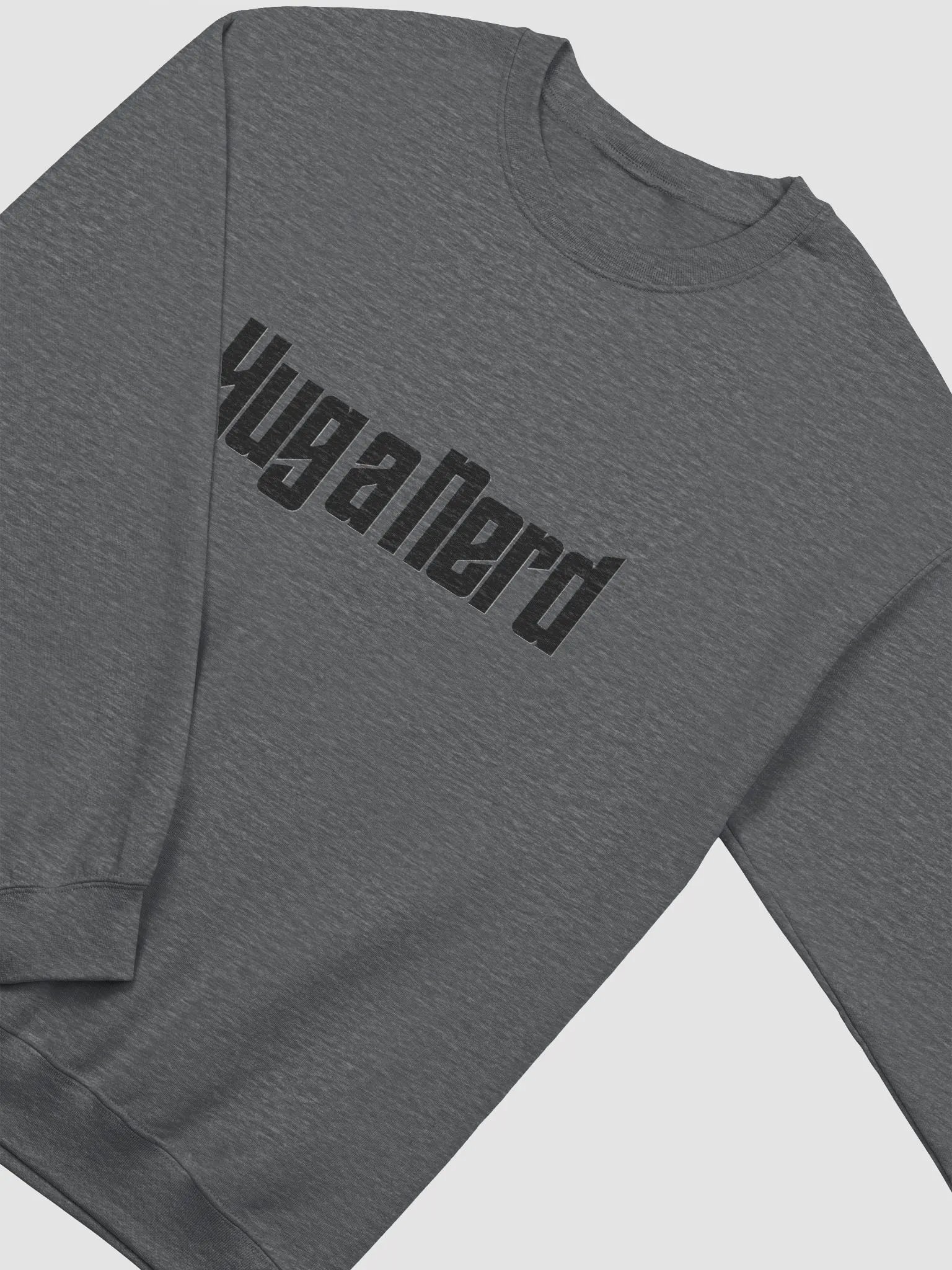 Hug a Nerd Crew Neck Black Print product image (36)