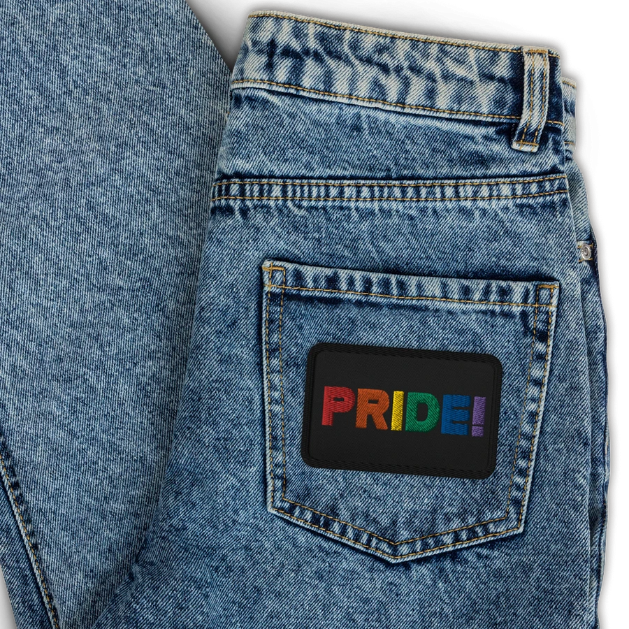 Rainbow Pride Embroidered Patch product image (3)