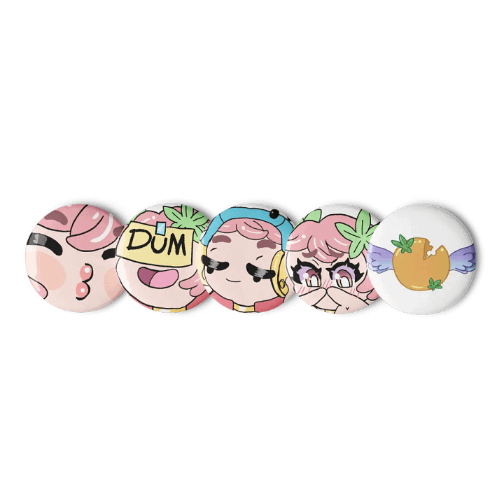 Emote/Logo Pin Set product image (1)