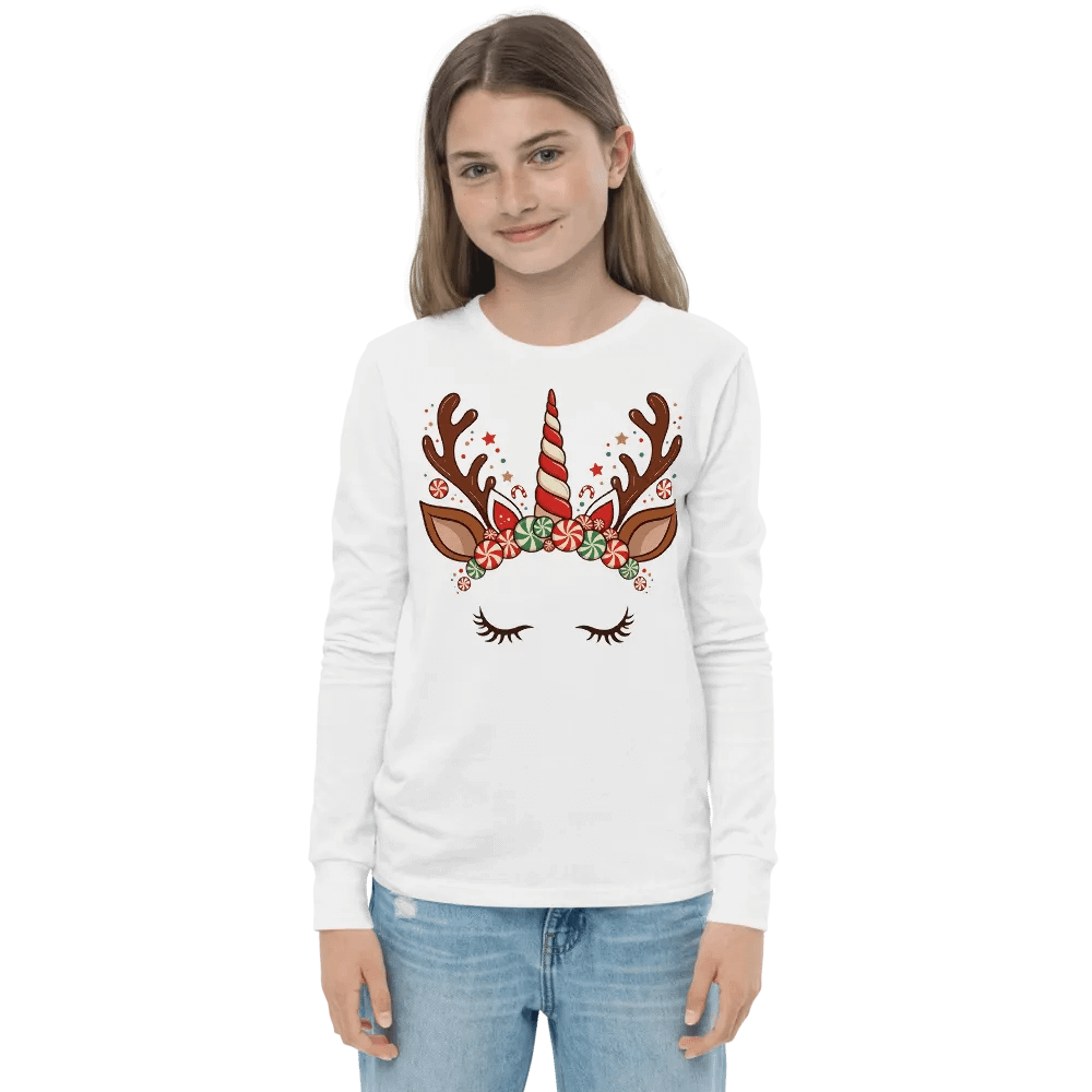 Candyland Antler Unicorn White product image (1)