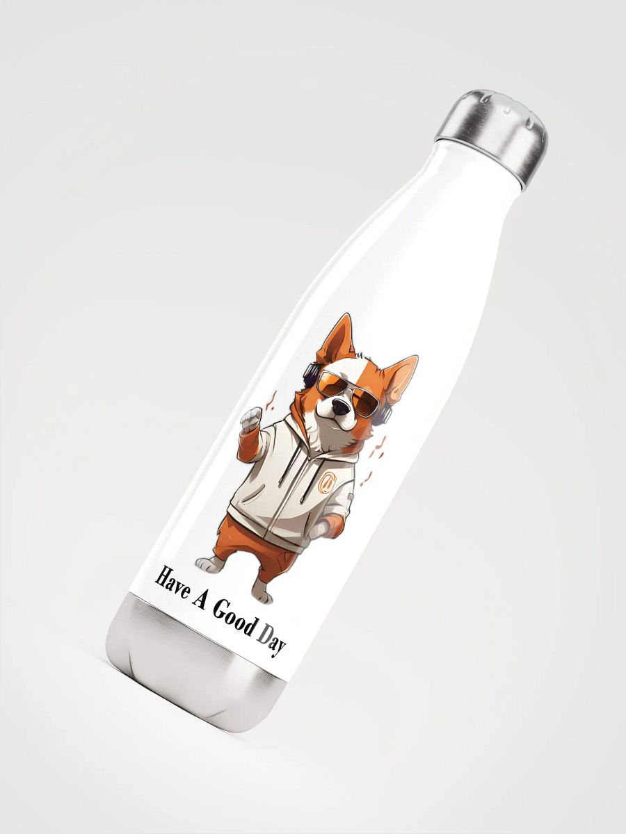 Cool Corgi Stainless Steel Water Bottle product image (4)