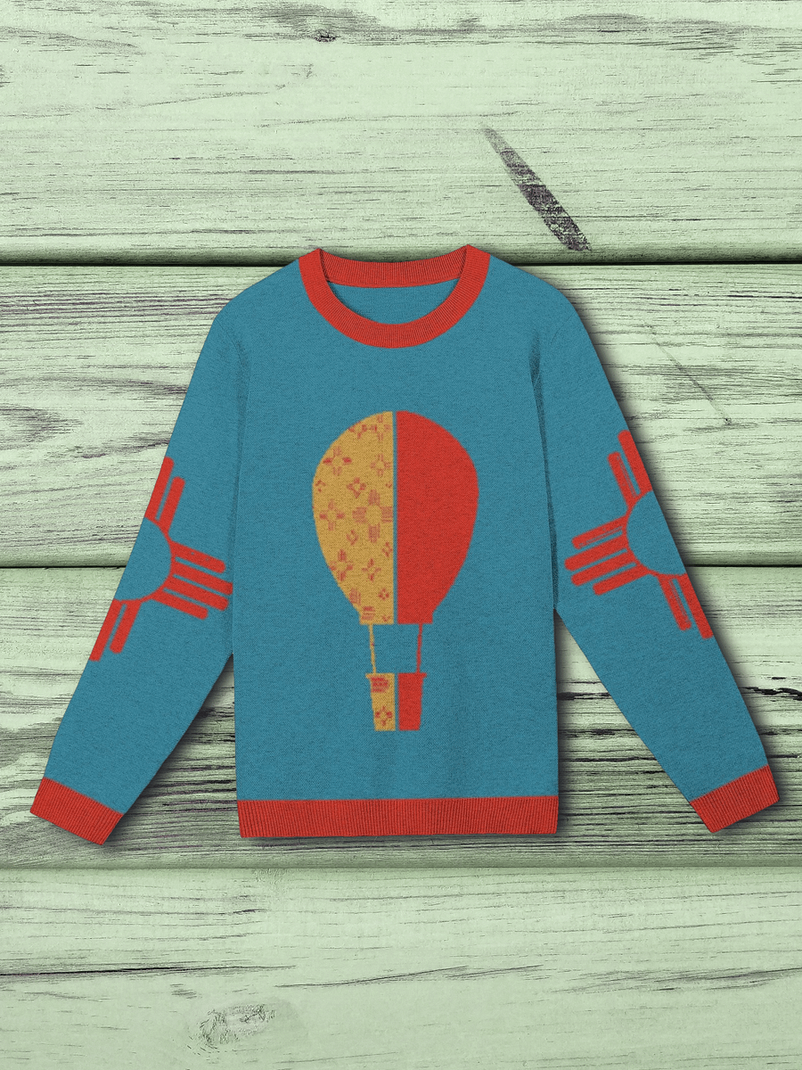 New Mexico Hot Air Balloon Knitted Crewneck product image (1)