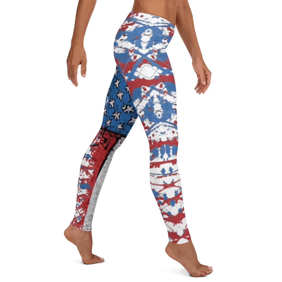 Distressed Stars & Stripes Leggings product image (5)