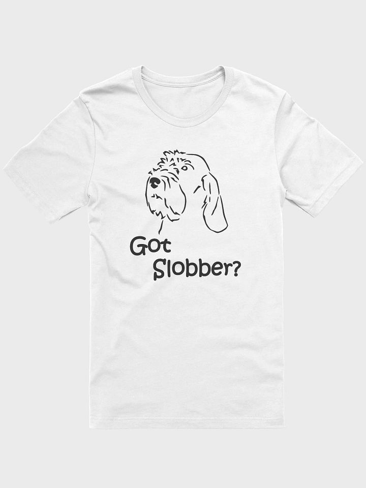 Cute Spinone Italiano Got Slobber Quote in black product image (1)