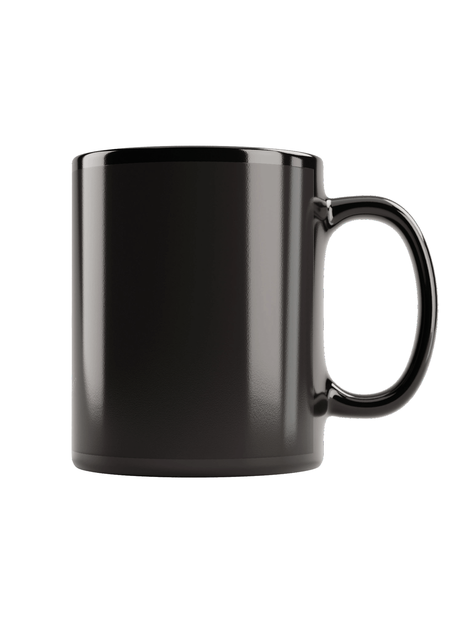 Broc's White Logo on Black Mug product image (1)