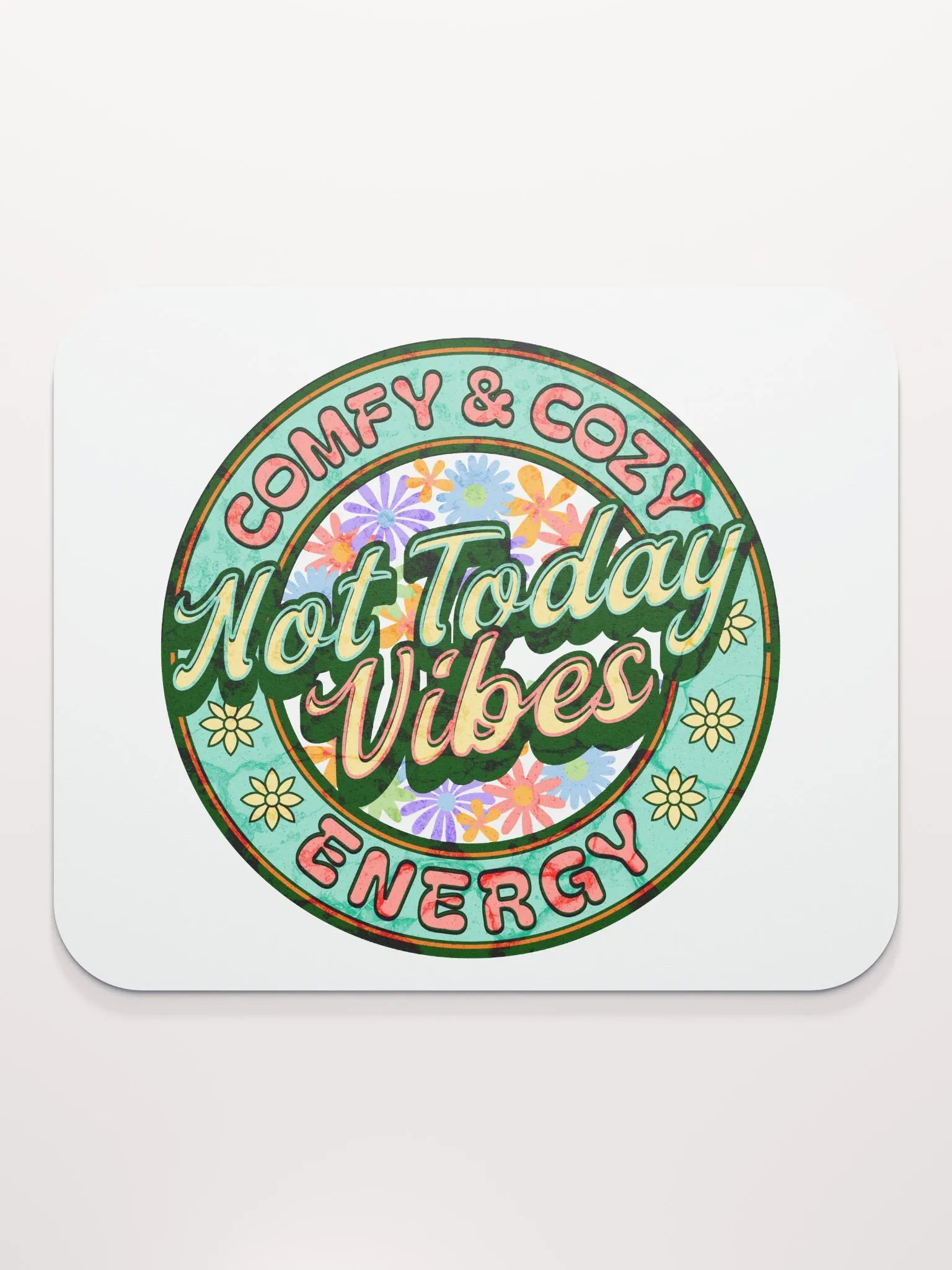 Not Today Vibes Mouse Pad product image (2)