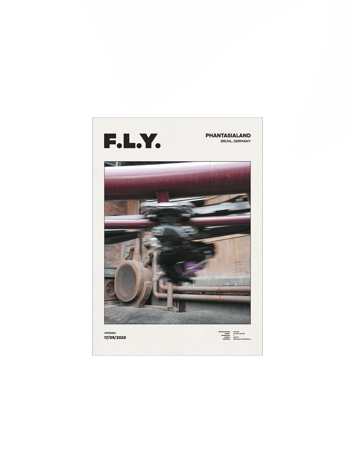 F.L.Y. Train Premium Poster product image (2)
