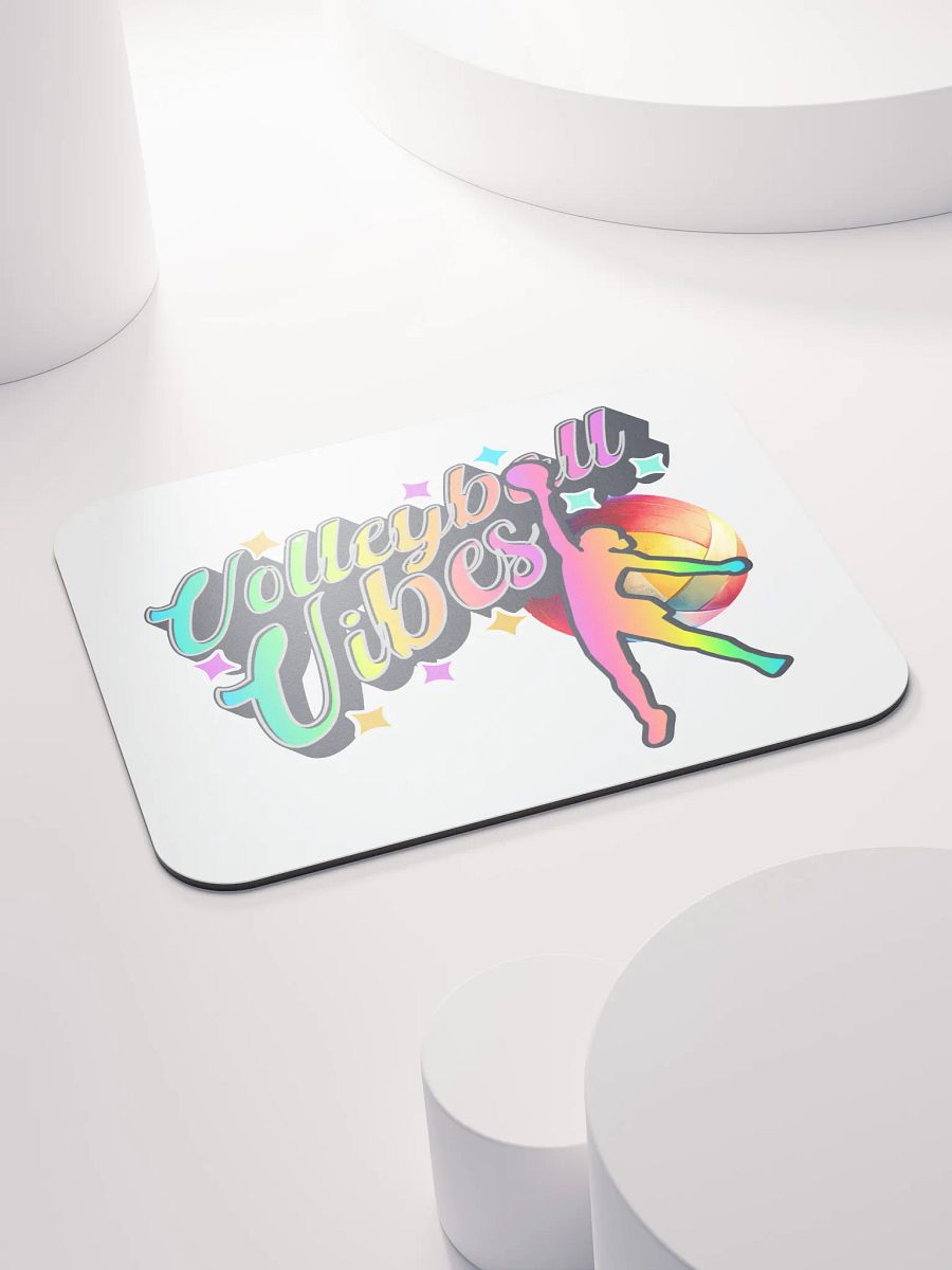 Volleyball Vibes Female Mouse Pad product image (4)
