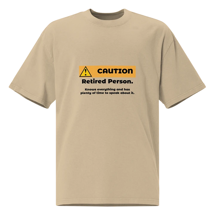 Caution Retired Person product image (1)