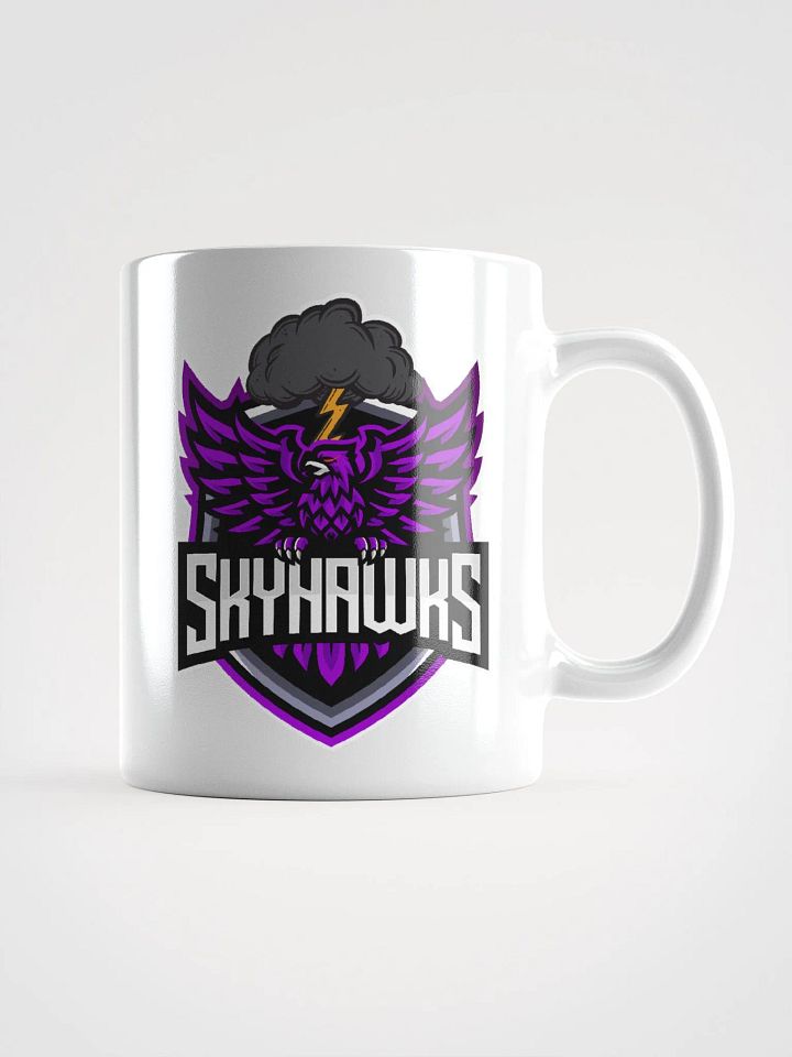 White Mug Skyhawks Logo product image (2)