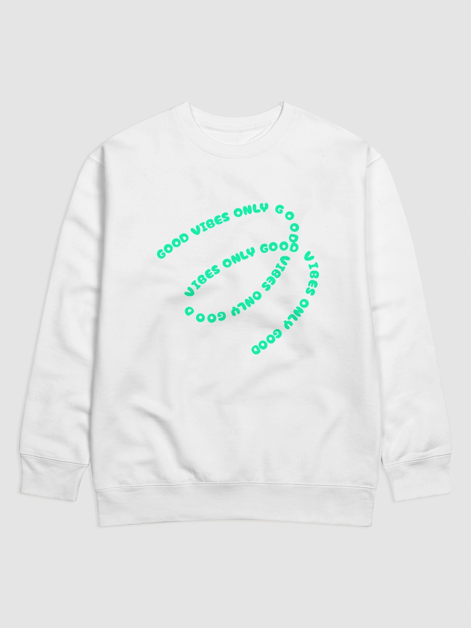 Good Vibes Sweat (White) product image (1)