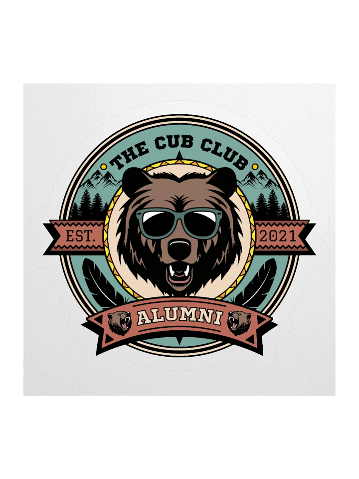 The Cub Club Kiss Cut Stickers product image (2)