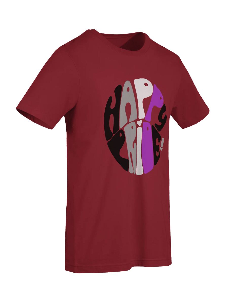 Asexual Happy Pride big print tee product image (9)