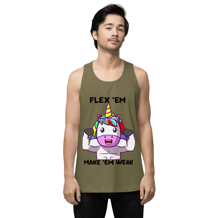 Flex 'em Make 'em Weak Tank product image (1)