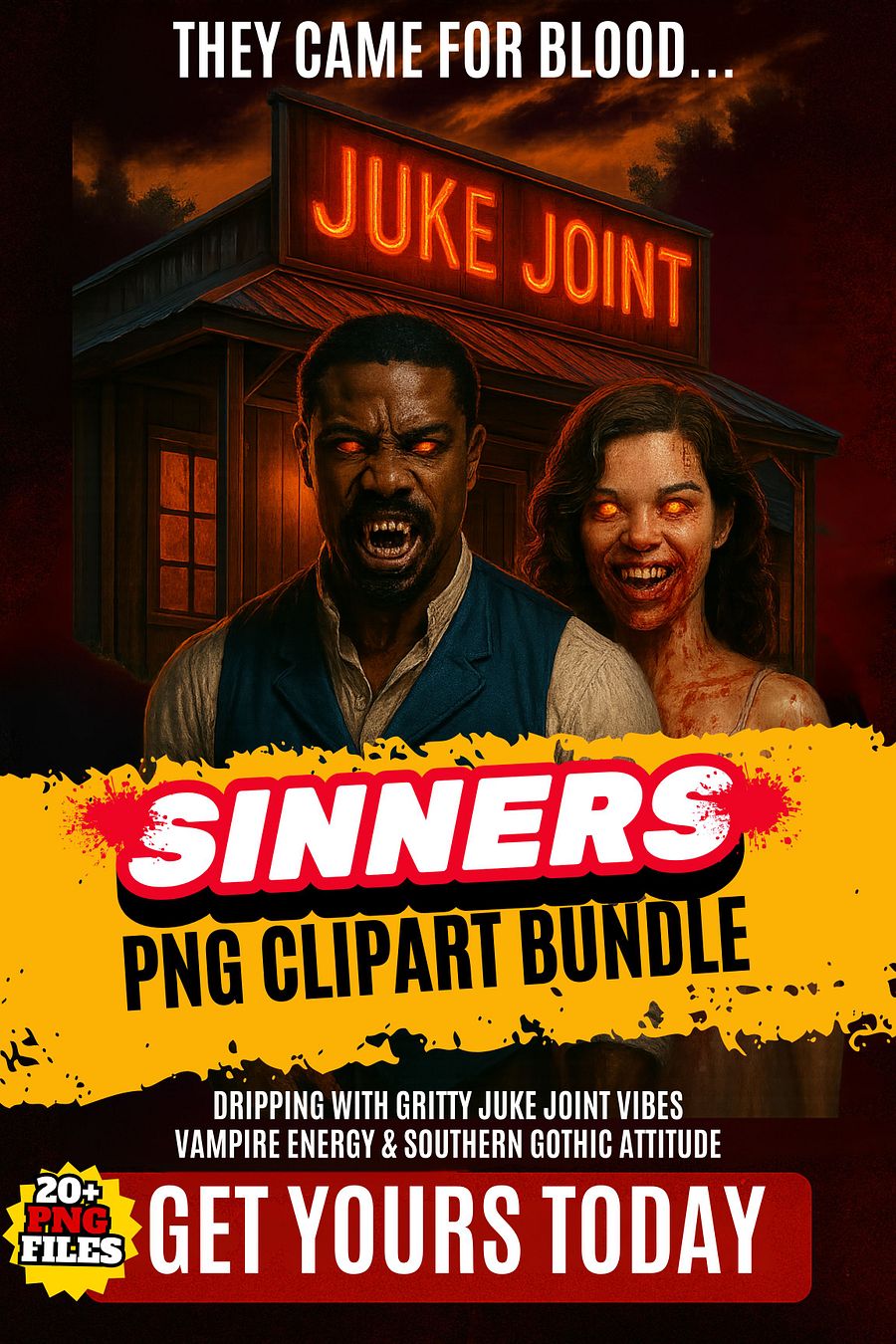THE SINNERS-INSPIRED PNG BUNDLE (BASIC) product image (1)
