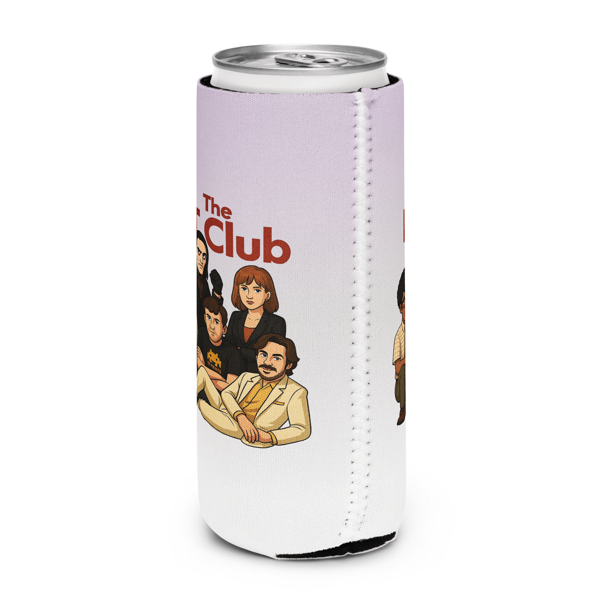 The IT Club Can Cooler – Geeky Sitcom Crossover Coozie for TV Fans product image (2)