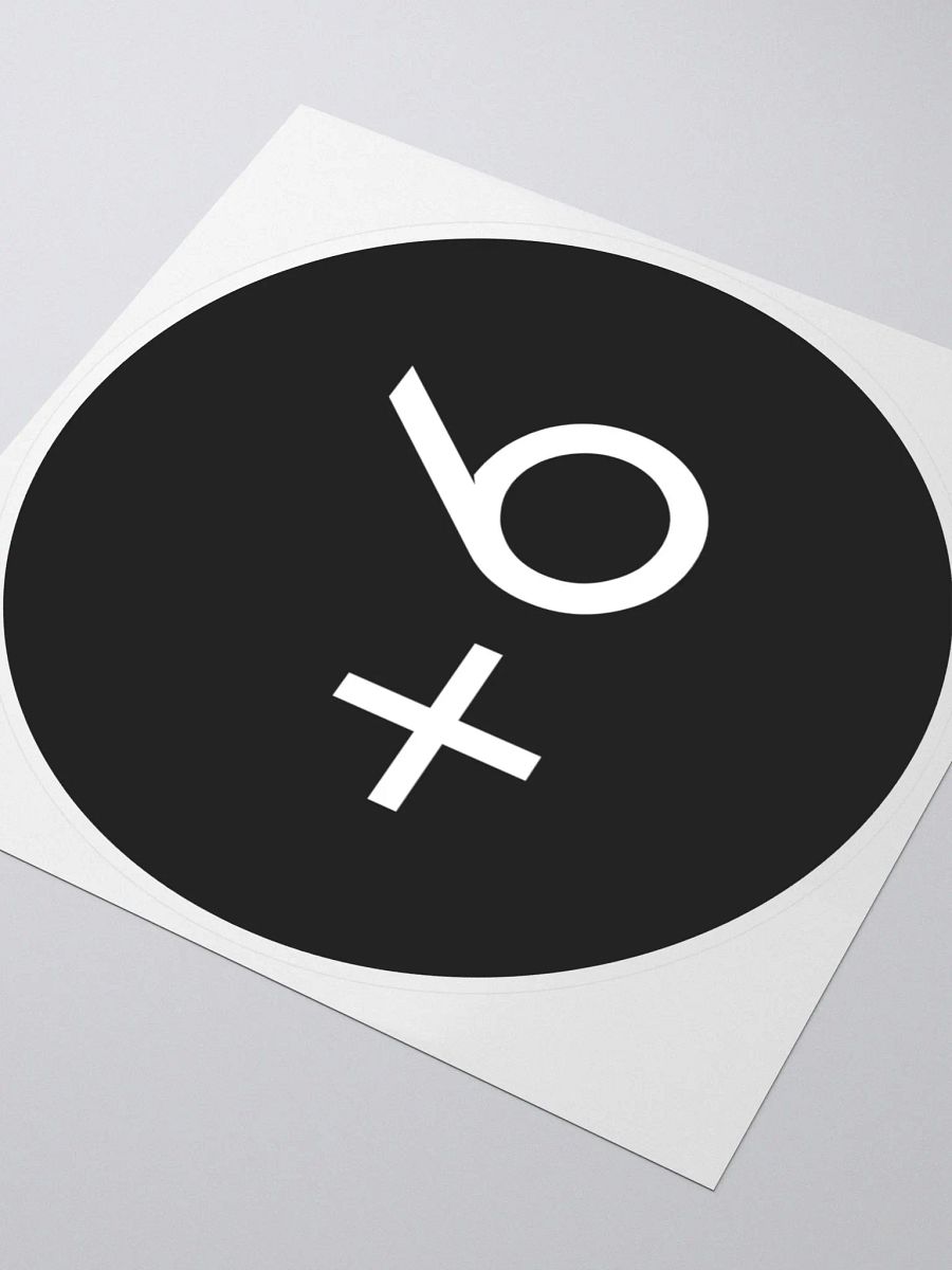 +6 logo sticker product image (3)