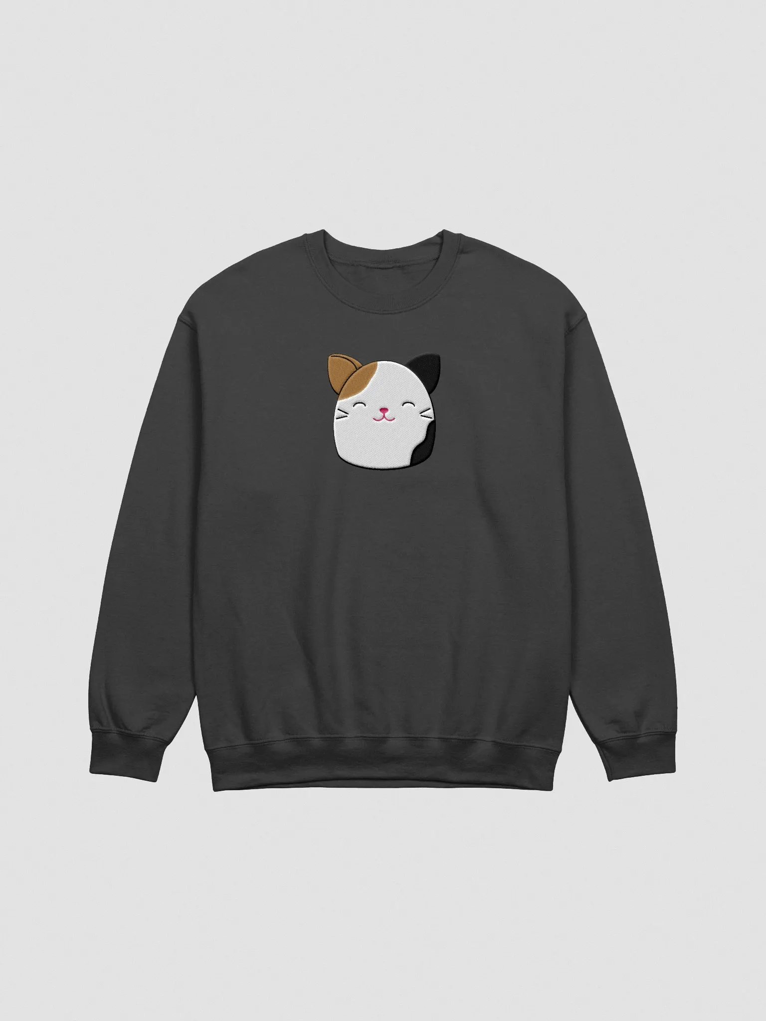 Squishy Calico Cat Embroidered Sweatshirt product image (3)