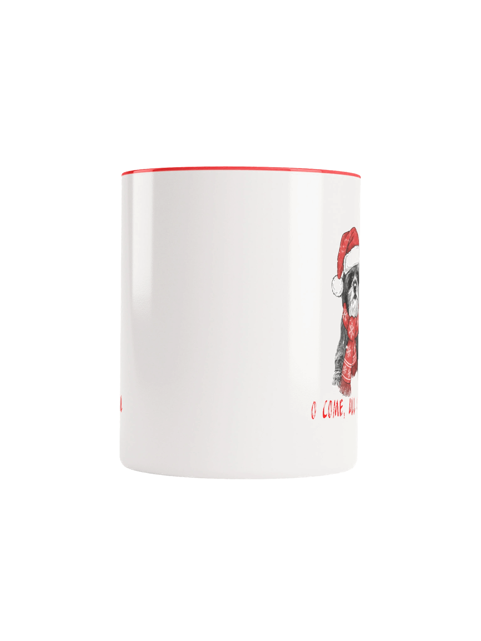 Oh Come, All Ye Fur-ful Ceramic Mug product image (66)