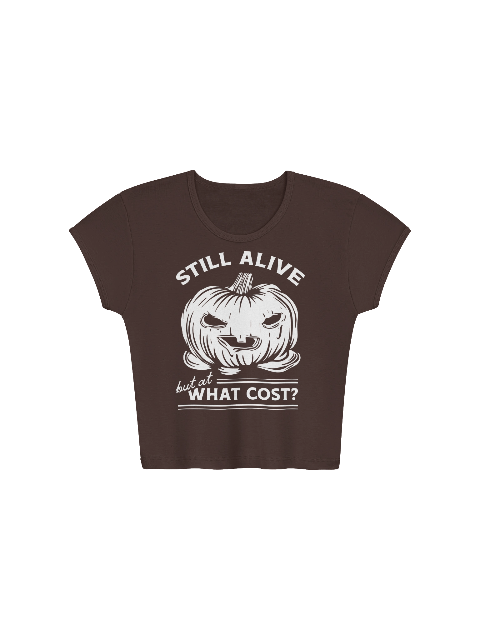 Still Alive Tee (premium cropped) product image (3)