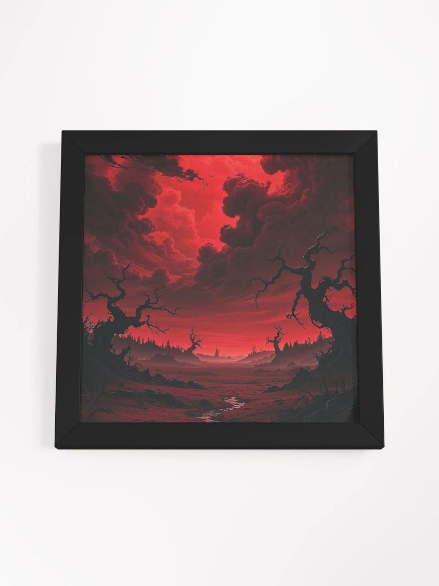 Crimson Apocalypse Framed Print product image (42)