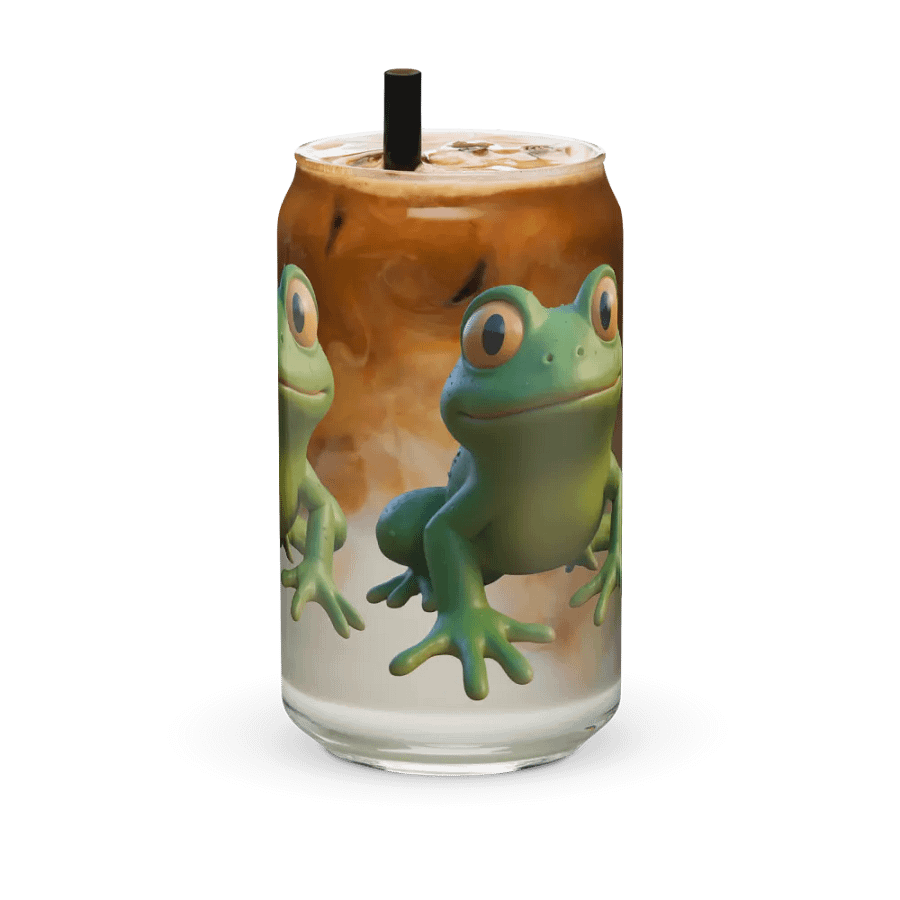 Frogtastic Can-Shaped Glass Set product image (42)