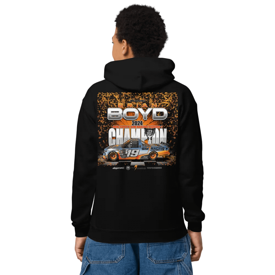 Brian Boyd Kids Championship Sim Racing Accessories Zip Up product image (13)