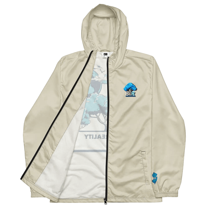 "JERSEY MADE" WINDBREAKER (CREAM) product image (1)