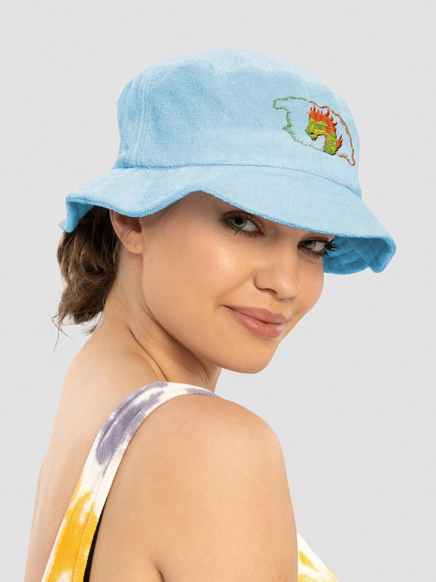 Flame Dragon Terry Bucket Hat product image (3)