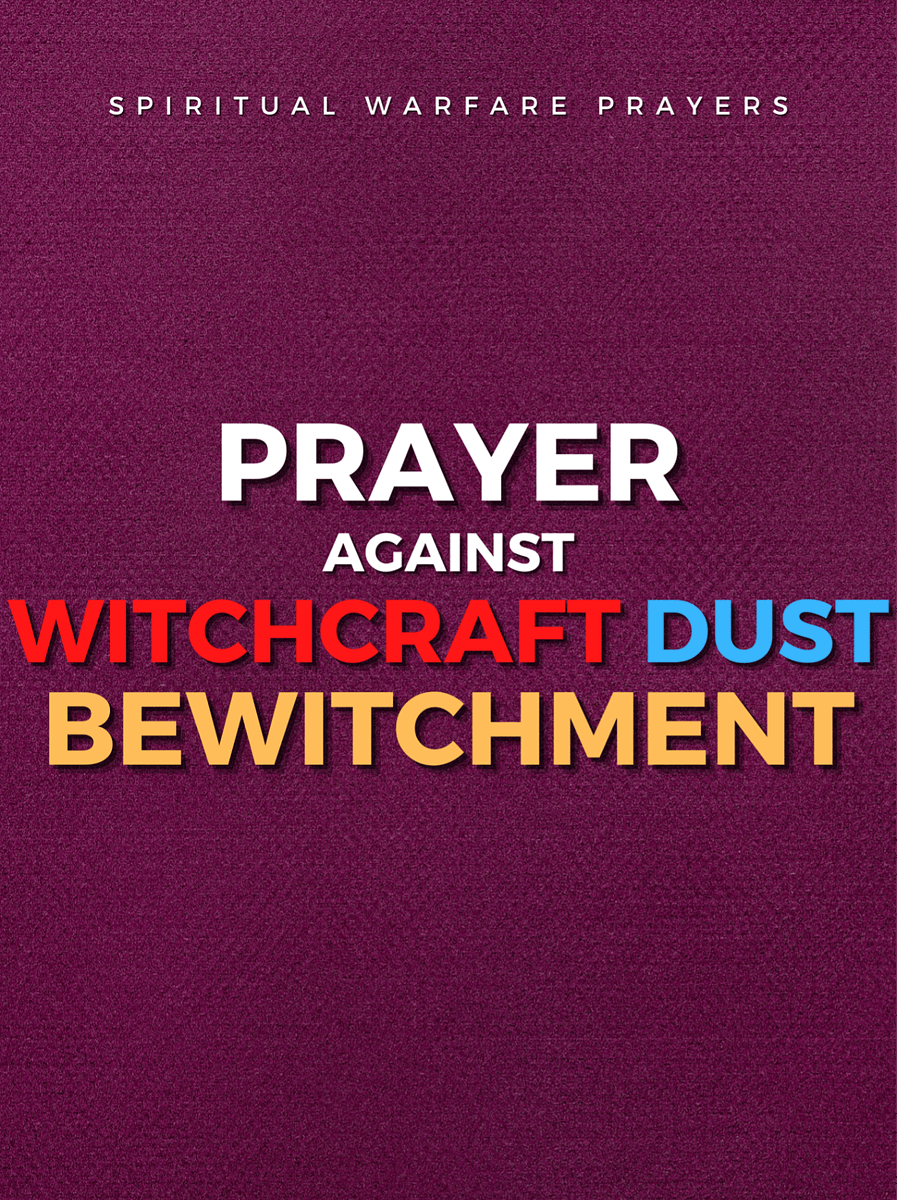 Prayer Against Witchcraft Dust Bewitchment product image (1)