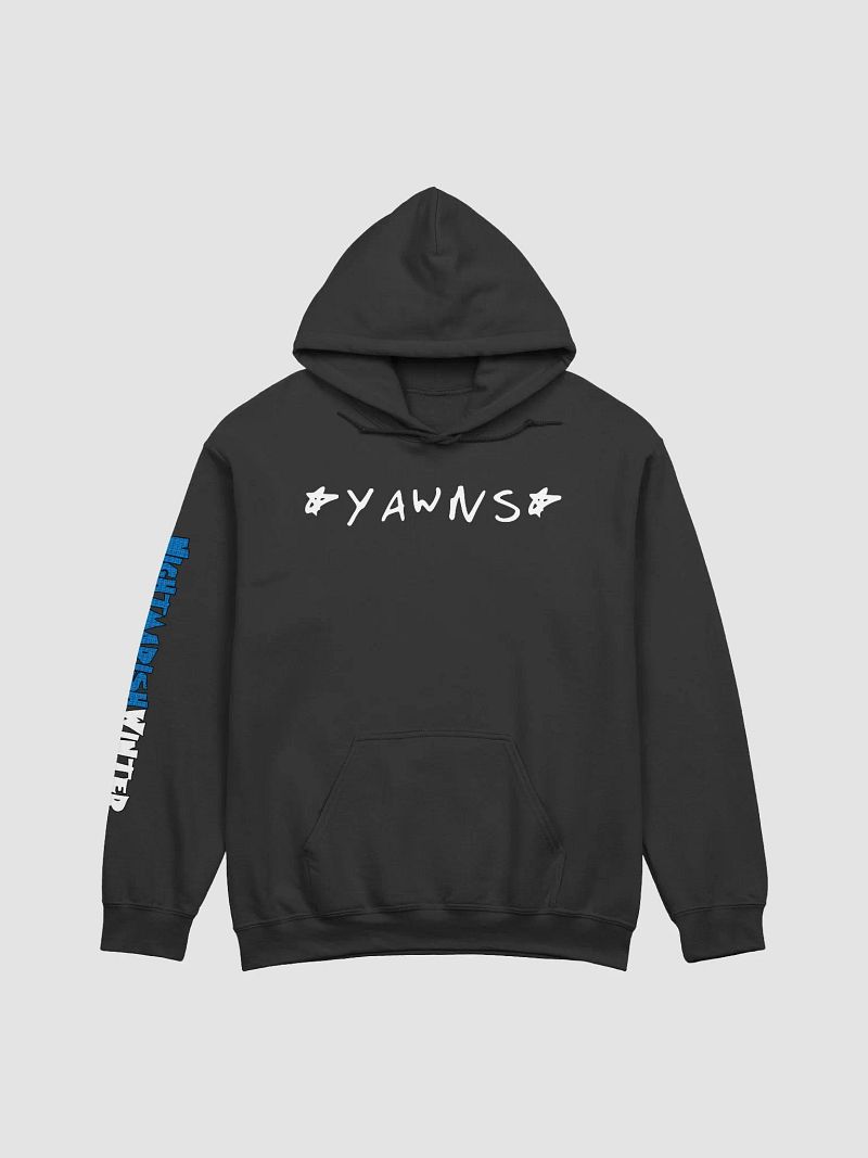 *Yawns* on Dark Pullover Hoodie