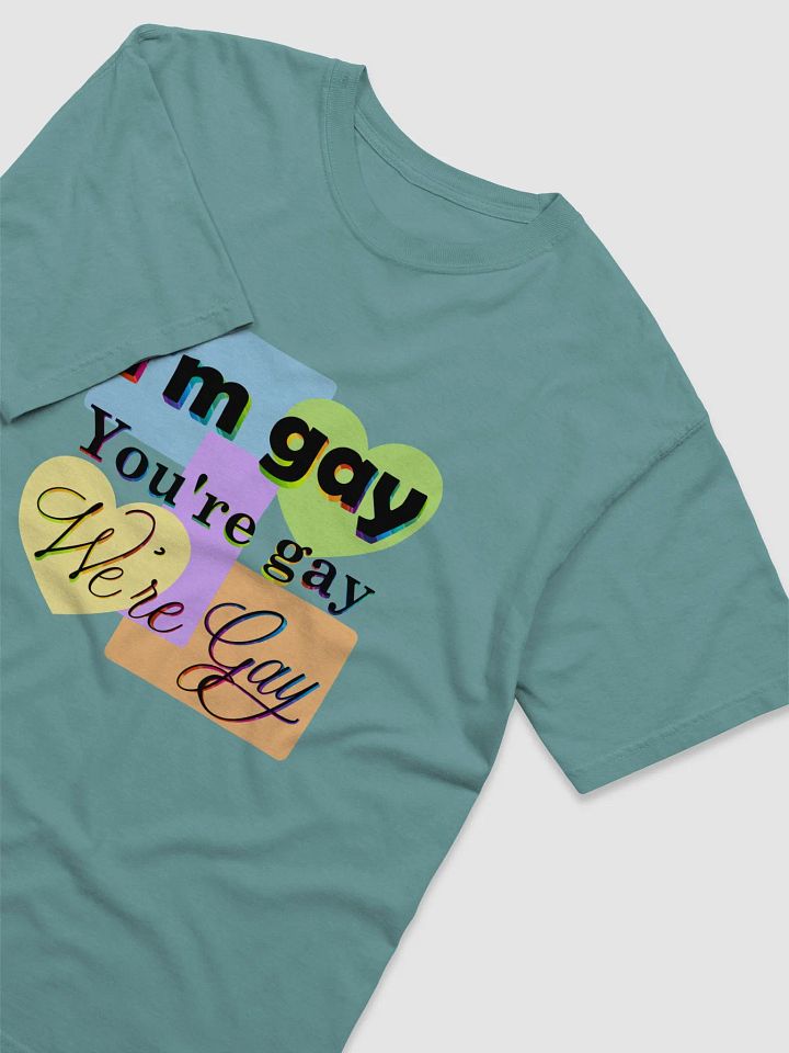 We're Gay Bright T-shirts product image (2)
