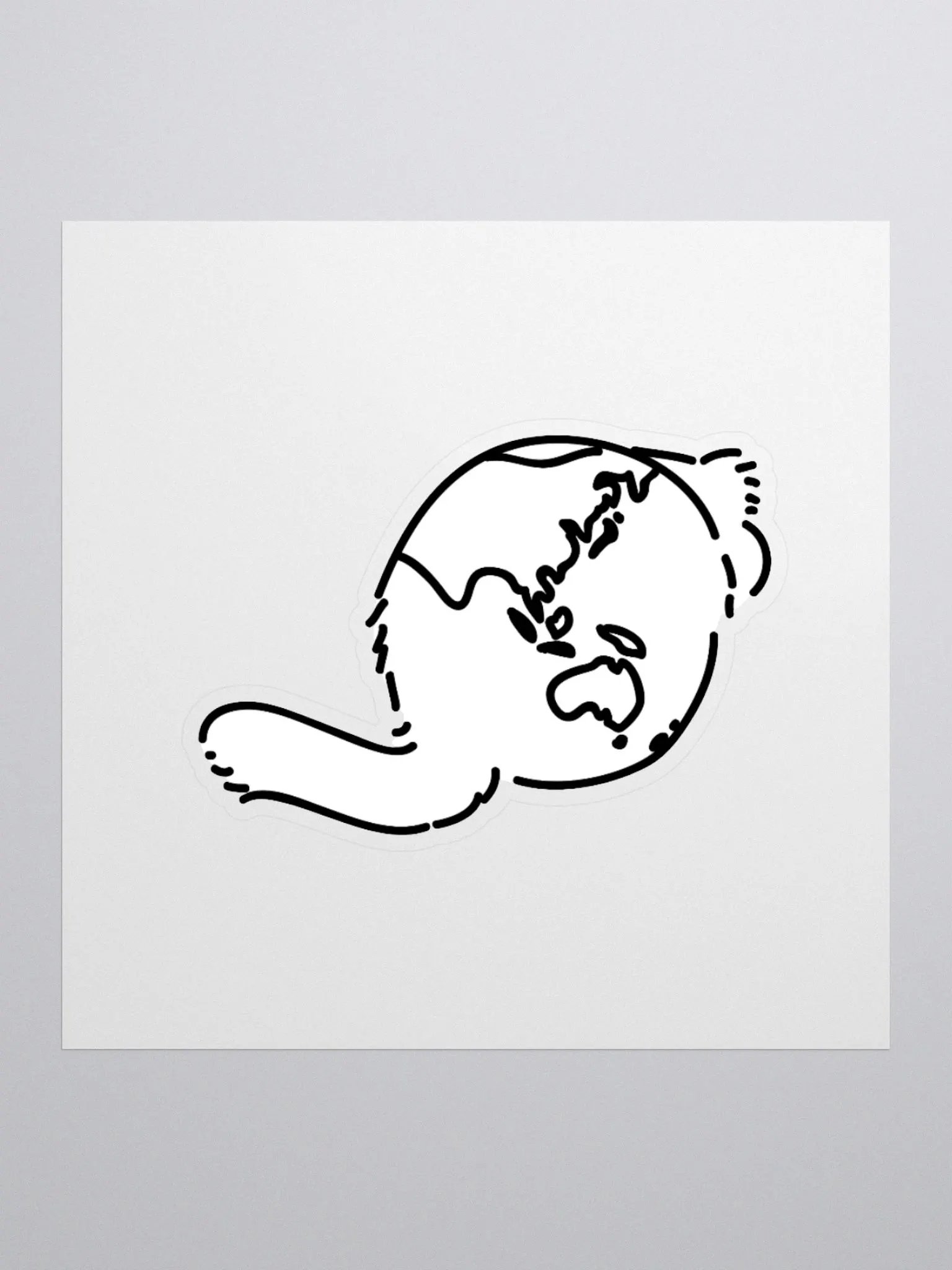 Planet Manul Asia & Oceania - Sticker product image (3)