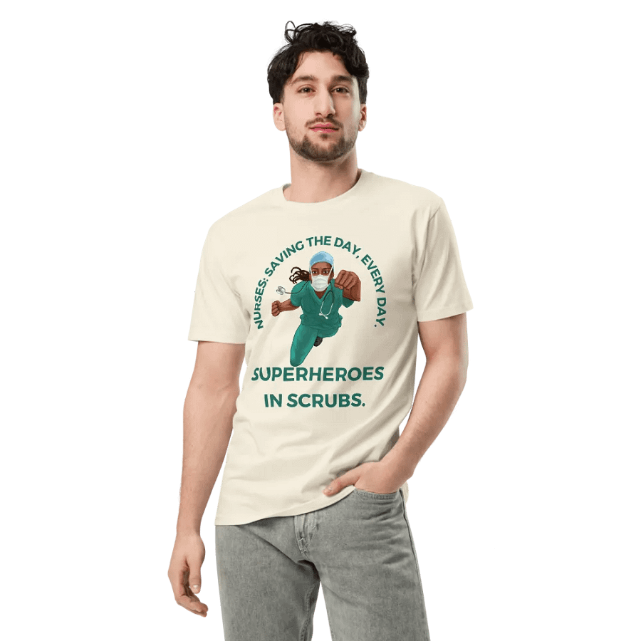 Nurse Superhero Tribute Tee product image (4)